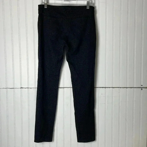 Eileen Fisher Animal Print Black Stretchy Jeans Size 6 29 in inseam casual date - Picture 2 of 6